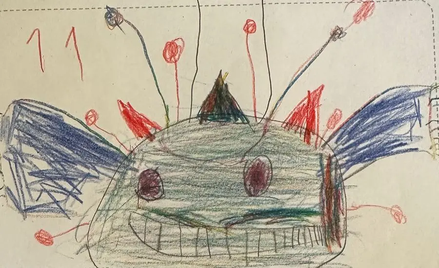 Zeichnung eines Kindes
