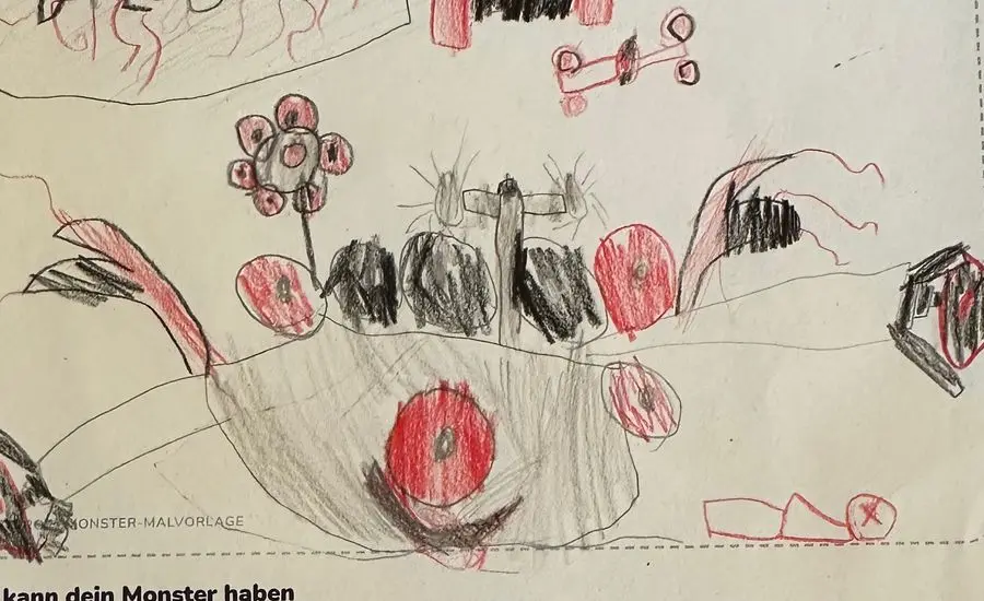 Zeichnung eines Kindes
