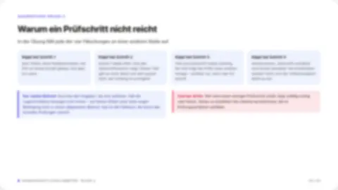Folie aus Block 3 — als Eindruck, unlesbar